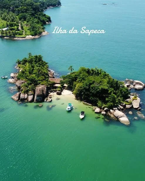 Ilha da sapeca — parada do Roteiro Norte Econômico