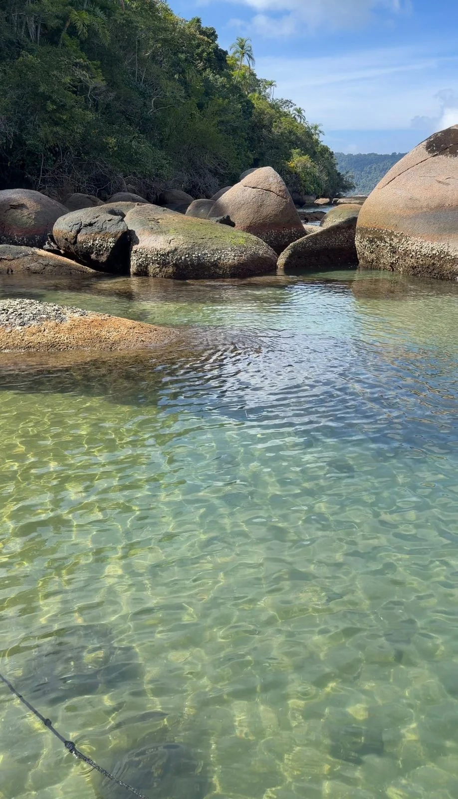 Lagoa Verde Na Enseada da Preguiça — Paraty, RJ (3 de 6)